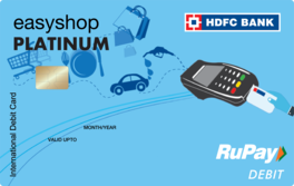 Rupay Platinum Debit Card